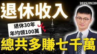 退休金規劃-穩穩領到老（成為家中寶）｜GK動態提領 × 美股ETF：本金1,000萬，股災也能穩穩過30年 #caven投資成長家 #退休金 #GK動態提領 #退休金規劃 #標普五百ETF