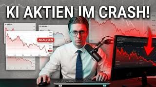 KI-Aktien im CRASH! DIESE AKTIEN kaufe ich jetzt nach | AlleAktien Ansage
