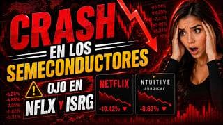 Crash en el Sector Tecnológico o Rotación? | Caida en NFLX, ISRG, SPCX