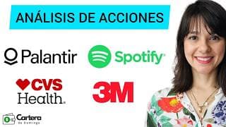 ANÁLISIS TÉCNICO DE ACCIONES PARA NO PERDER DINERO: PALANTIR, SPOTIFY, CVS HEALTH Y 3M
