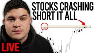 Stock Market LIVE: Stocks CRASHING and Power Hour is HERE