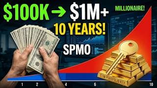 $100K in SPMO Is All You Need to Retire a Millionaire in Just 10 Years! (MY Pick #1)