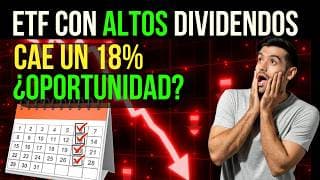 ETF con ALTOS Dividendos y Pagos SEMANALES CAE un 18% ¿OPORTUNIDAD?