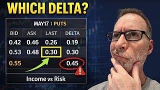 The Best Delta for Selling Put Options For You (Income vs Risk)