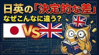 【②イギリス経済/完全解説（後編）】覇権国没落のたった一つの理由とは？ポンド安の恐怖と新・階級社会への転落 / 高市政権だけが持つ円安日本の強力なカード（世界比較）/長期分析（1950年〜2025年）
