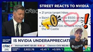 URGENTE: INVERSORES INSTITUCIONALES AFIRMAN EN CNBC QUE NVIDIA SE VA PARA 500 DÓLARES POR ACCIÓN !!