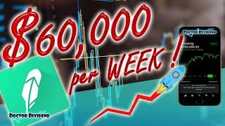 $60,000 this WEEK!  | Robinhood Stock Market Trading!