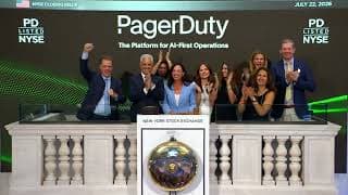PagerDuty (NYSE: PD) Rings The Closing Bell®