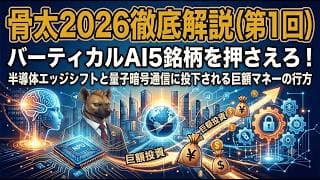 【骨太2026解説】国策の巨大な地図を読み解く（第１回）フィジカルAI＋半導体＋量子編　「バーティカルAI」と「日本AX」の全貌