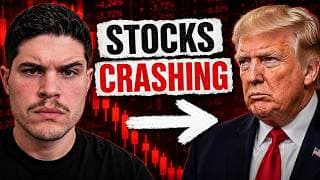 Stocks are Crashing, Trump did it again…