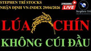 🔴VN-INDEX 29/04/2026: Lại câu chuyện chỉ số 1 nơi, cổ phiếu 1 nẻo - Lúa chín không cúi đầu