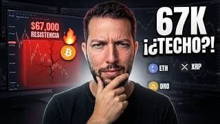 BITCOIN. TECHO a los 67K ? 🔥 Trading Cripto Scalping 🔴 BITCOIN | ETH | XRP | ORO