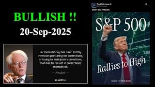BULLISH !!  聯儲局溫和減息｜AI 建設大行情持續 (20-Sep-2025)【CC中文字幕】