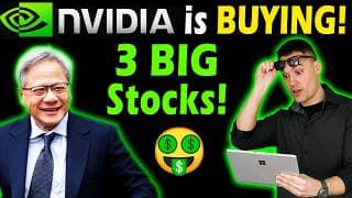 3 New AI Stocks NVIDIA is Buying Now! 😮