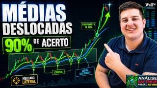🚀 SETUP MÉDIAS MÓVEIS DESLOCADAS | 90% DE ACERTO