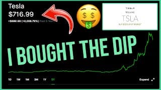 I Bought Tesla Stock 🚀😈 - Robinhood Investing | Tesla Stock Analysis (TSLA)