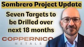 Seven Discovery Targets to be Drilled over the next 18 months explains Coppernico CEO Ivan Bebek