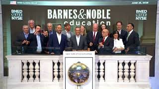 Barnes & Noble Education, Inc. (NYSE: BNED) Rings The Closing Bell®