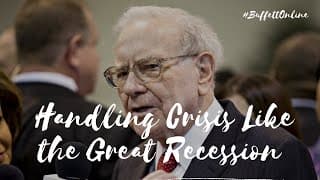 Warren Buffett: Handling Crisis Like the Great Recession | 2020-04-30