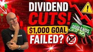 Dividend Cuts Hit My Portfolio Hard... Can I Still Withdraw $1,000?