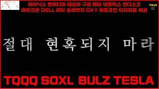 절대 현혹 되지마라 TQQQ SOXL  BULZ TESLA 하이닉스 엔비디아 테슬라 구글 메타 넷플릭스 샌디스크 마이크론 DELL 레딧 솔라엣지 OXY 비트코인 이더리움 써클