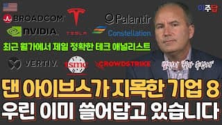 별명이 월가 족집게, '댄 아이브스'가 지목한 AI를 따라 폭발적 성장할 인프라 기업 8개
