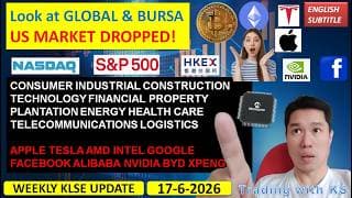 ENGLISH VIDEO - LOOK AT SECTOR & GLOBAL - 17-6-2026 💥US MARKET DROPPED | KLCI NVIDIA BYD APPLE TESLA