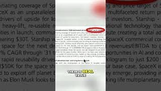 Elon Musk's SpaceX: The Ultimate Investor's Call Option #shorts