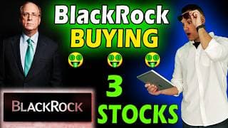 3 New Stocks BlackRock is BUYING NOW! 😲