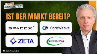 SpaceX Börsengang & Tech-Korrektur: SpaceX, SMCI, CoreWeave & Zeta Global im Check