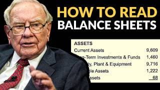 Warren Buffett: Why You Must Read Balance Sheets