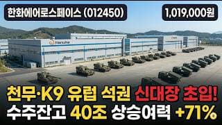 [한화에어로스페이스] 171만원서 -41% 하락, 지금이 낙폭과대 저점일까 추가 하락일까 - 수주잔고 39조·증자 논란 #한화에어로스페이스