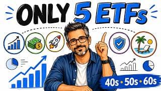 The Only 5 ETFs You Actually Need (Age-by-Age Breakdown)