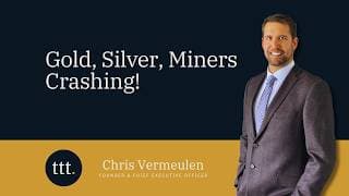 Gold, Silver, Miners Collapsing As Expected - Next Targets