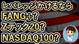 【へそくり枠】実質無料でマネーマシンを作れ！レバレッジFANG+・レバレッジZテック20・レバナス！