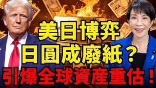 日圓暴跌隱藏「超級核彈」！美日金融大博弈，日本外匯彈藥庫被老美鎖死！USD/JPY一旦失守160，將如何引爆全球資産大重估？
