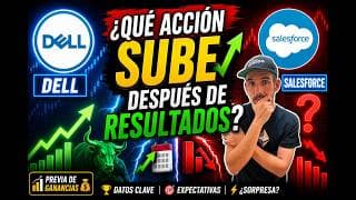 DELL O SALESFORCE  ( CRM ) ??? QUÉ ACCIÓN PUEDE SUBIR TRAS REPORTAR BENEFICIOS ??