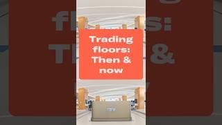 Trading floors in the 1990s vs today.