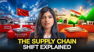 China + 1 Strategy Explained: How Global Supply Chain Shifts Are Reshaping India's Economy | Upstox