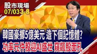 功率半導體漲價潮.韓國大舉投入 下個明星產業誕生?元件股小兵立大功 Q3就是它們主場,找飆股?｜20260703(第3/8段)股市現場*鄭明娟(孔祥慈)