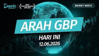 Market Watch | Akankah Poundsterling Menguat Hari Ini? | 12 Juni 2026 #MostTrustedBroker | 19:00