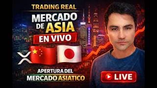 Pánico en el mercado? - Abre Asia😎 | Análisis y Trading en Vivo (NASDAQ - BTC - XAU)