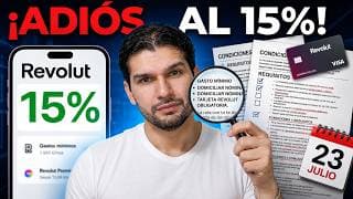 ¿Adiós al 15% en Revolut? Analizamos la nueva letra chiquita