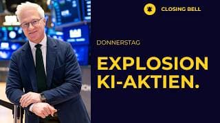Kursexplosion im KI-Sektor | Amazon beeindruckt. Apple, Coinbase, Reddit, Roblox schwächer.
