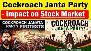 Cockroach Janta Party Protest impact on stock market🔴 Dharmendra Pradhan🔴 CJP Protest🔴Abhijeet Dipke