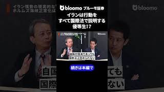 イランは行動をすべて国際法で説明する優等生！？ #中村仁 #田中浩一郎 #中東情勢 #イラン戦争 イラン