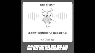 541.【台股美股提款機】產業解析：面板級封裝 PLP 展望與競爭格局