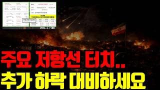 ⚠️ 여기 못뚫어주면 하락 가능성이 커지게 됩니다.