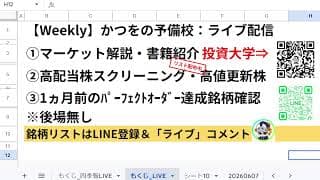 【こんな時ほど冷静に】日経先物暴落中…日本株買う？売る？注目銘柄を探そう！【6月7日】