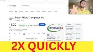 This AI Stock Has DOUBLED in the Last 2 Months: But it Could 2x Again (SMCI)